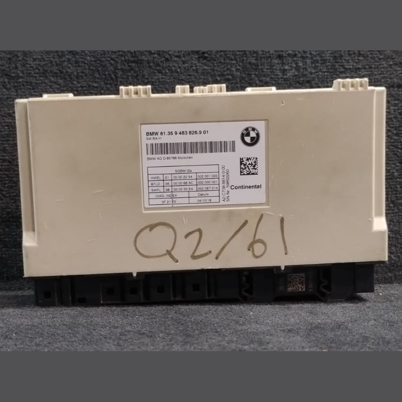 BMW X3 G01 DRIVER SEAT MODULE (MULTIFUNCTION SEAT ECU) P/N 9483826