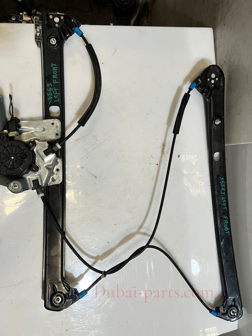 2000-2006 BMW X5 E53 Front Left Window Regulator With Motor 8254911 OEM