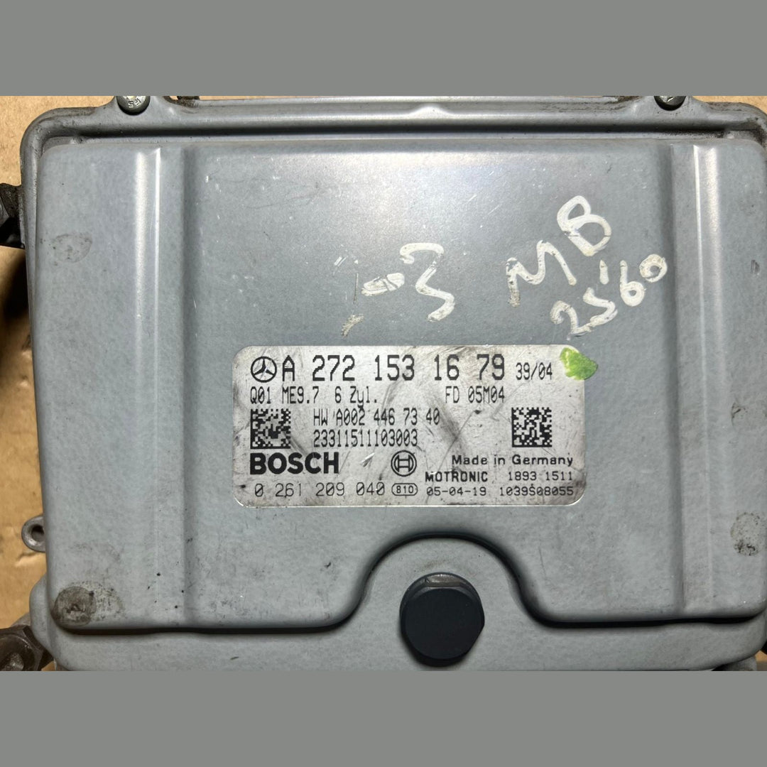 03-06 Mercedes-Benz W203 C-Class ECU Engine Control Module Unit A272 1531679 OEM