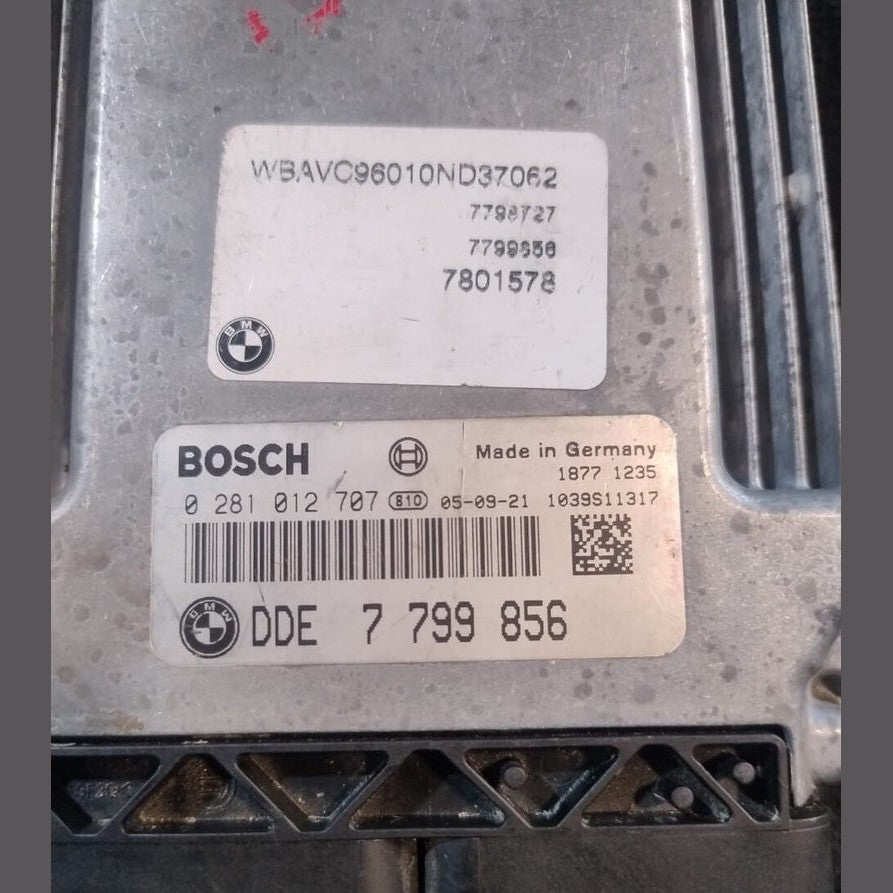 BMW 7 Series E65 3.0D DIESEL ENGINE CONTROL MODULE UNIT ECU ONLY  7799856