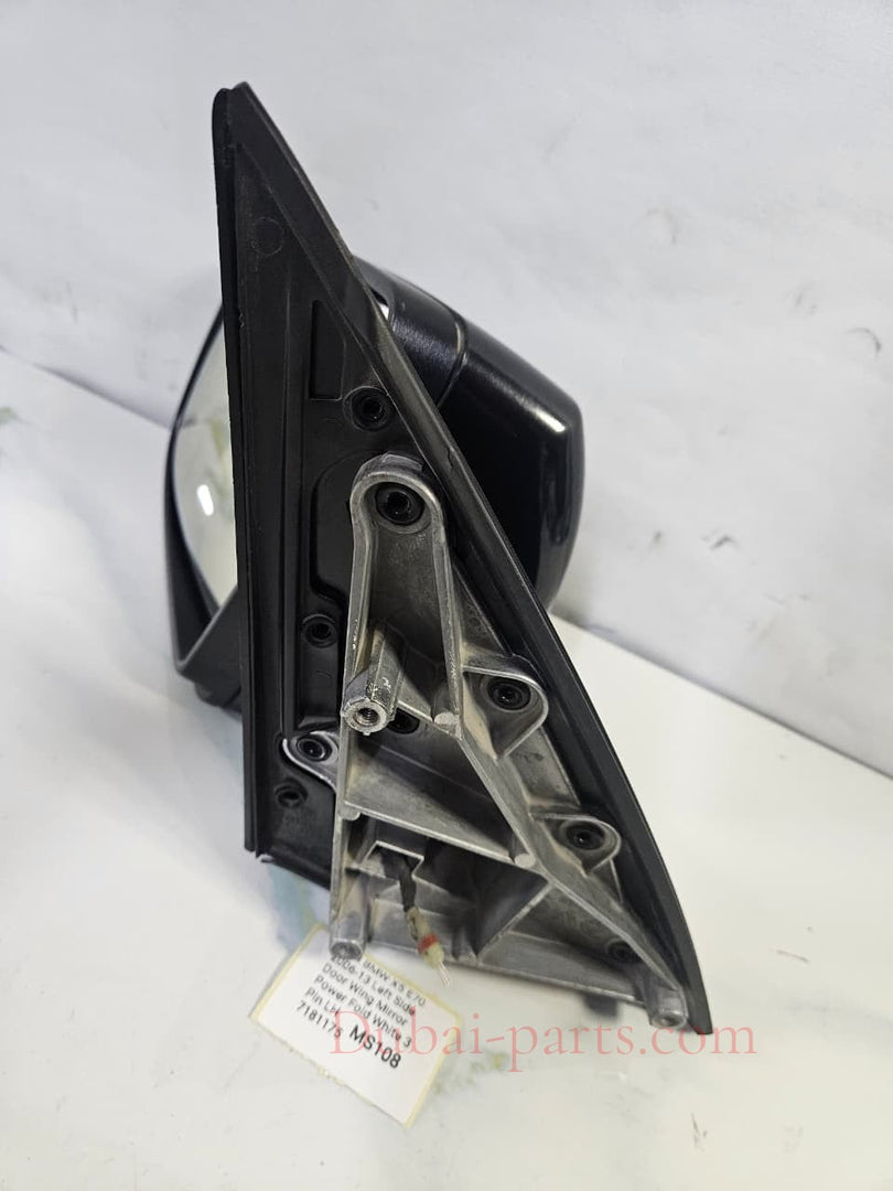 OEM BMW X5 E70 2006-13 Left Side Door Wing Mirror 3 Pin LH 7181175 RHD