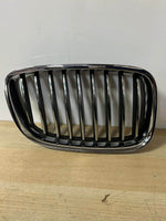 Load image into Gallery viewer, BMW 5 Series GT F07 2009 Front Right Upper Bumper Grille Trim Chrome OEM 7200170