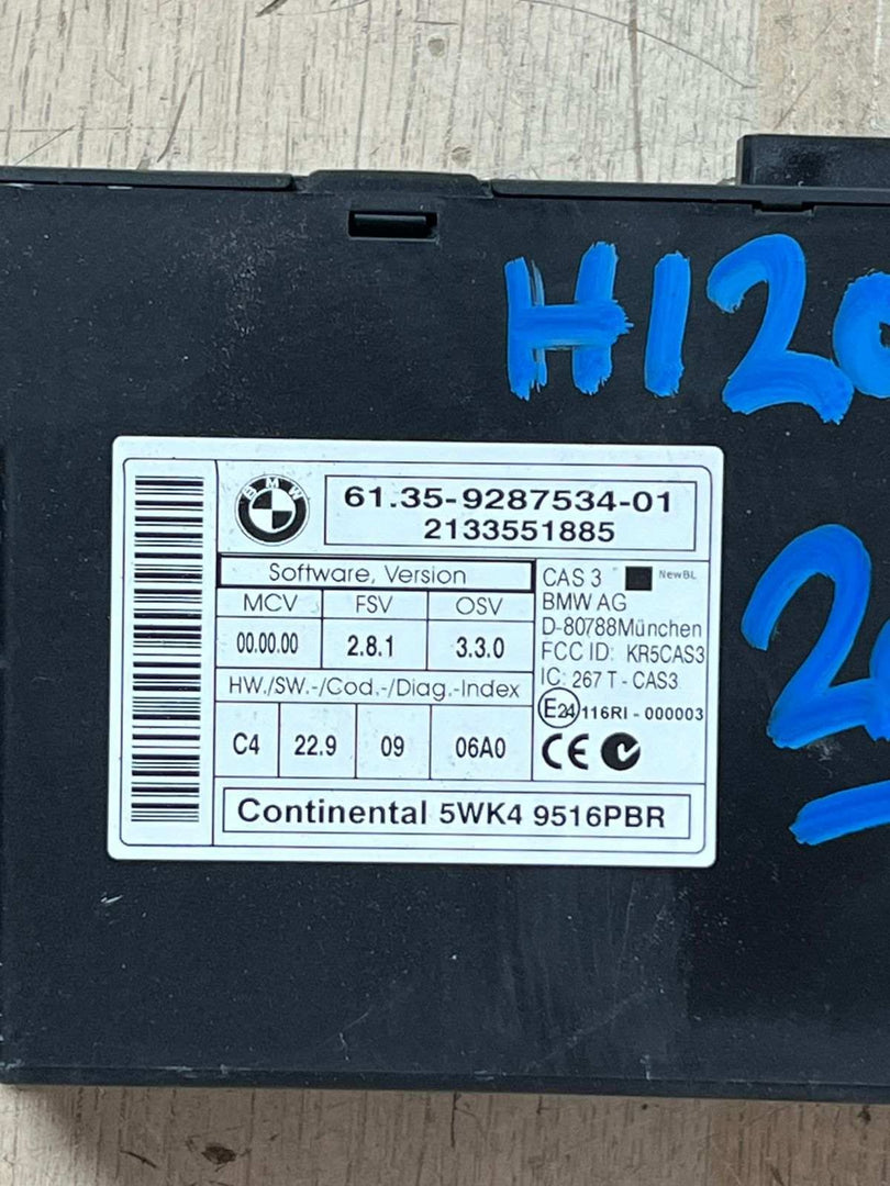 2013-2014 BMW X1 E84 N20 Engine Control Unit SET DME+ CAS2 + NO KEY 8617569