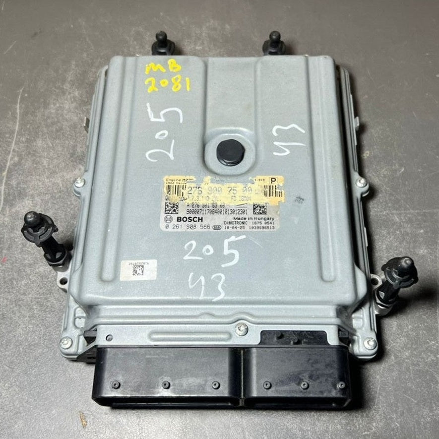 14-20 Mercedes W205 C43 Engine Control Module Unit ECM ECU A276 9007500 OEM
