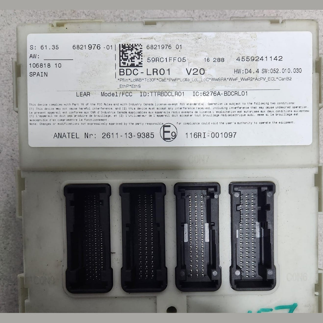 2014-2019 BMW X5 Body Control Module 6821976 X1 F48 X5 F15 X6 F16