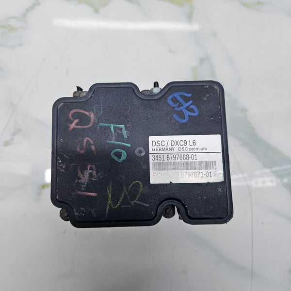 OEM BMW 5 6 Series F10 F11 F12 F13 ABS Pump Dsc Auto 6797671 DXC9 L6