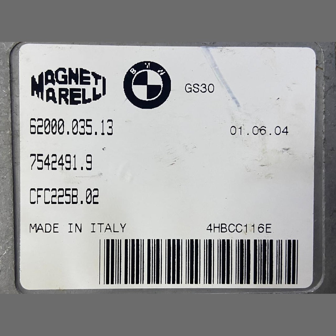 OEM BMW E46 E60 E63 E64 E85 325 SMG TRANSMISSION CONTROL MODULE 7542491 DUAL CLU