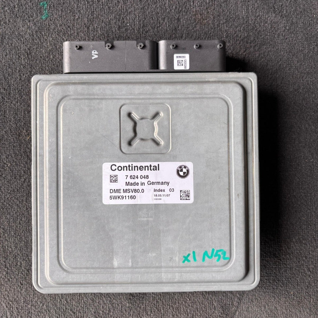 MODULO CENTRALINA MOTORE BMW X1 E84 N52 SOLO ECU - 7624048