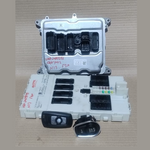 Bild in die Galerieansicht laden, BMW F02 N54 3.0 ENGINE CONTROL UNIT  SET  + KEY - 7598364