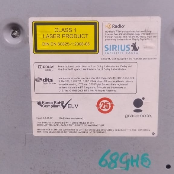 BMW E82 E88 E90 E91 E92 E93 CIC NAVIGATION HEAD UNIT ECU P/N 9283431