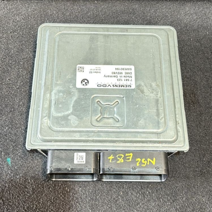 BMW E90 328I 530I X5 Z4 N52 MSV80 08-10  ECU ENGINE CONTROL MODULE UNIT 7581123
