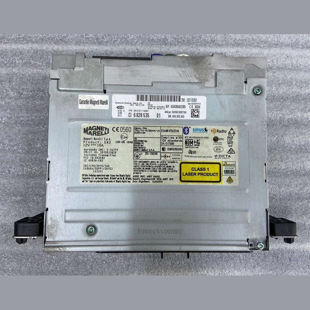 OEM BMW F10 GPS NAVIGATION SYSTEM AUDIO HEAD UNIT 6820535