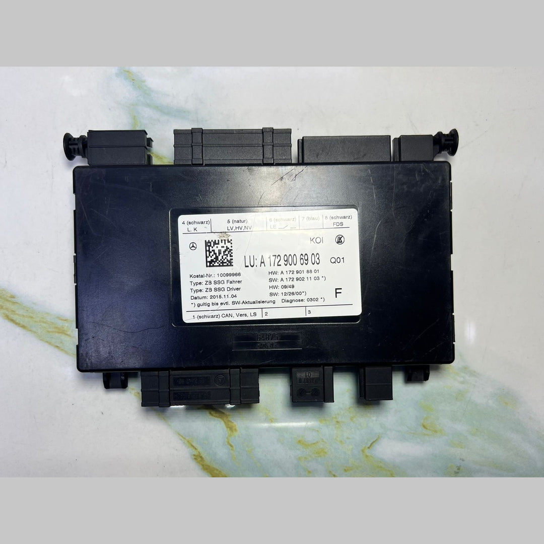 Mercedes W172 W212 SLK Front Driver Side Seat Control Module A172 9006903 OEM