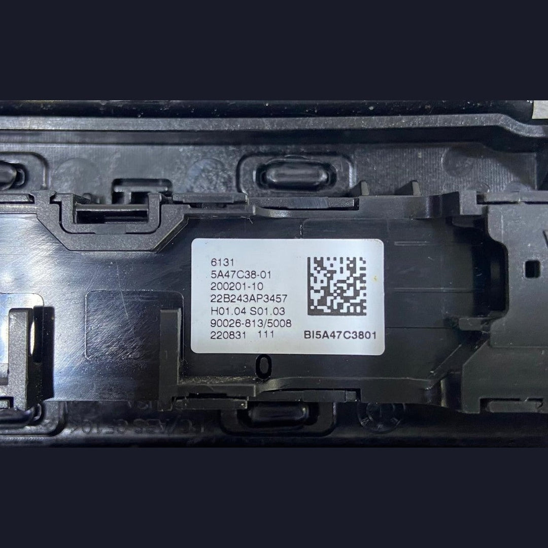 OEM BMW X4 X3 G02 G01 AC CLIMATE CONTROL SWITCH RADIO PANEL 5A47C38