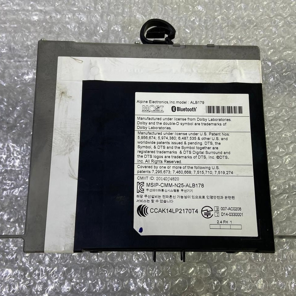 OEM BMW F48 DASH RADIO STEREO RECEIVER HEAD CONTROL MODULE UNIT CI 6842265 01