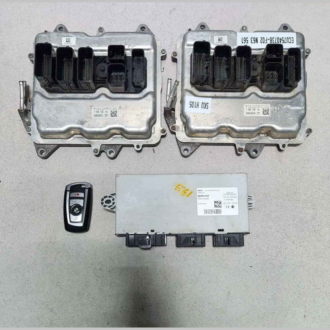 2014-2016 BMW 550i Engine Control Unit 7540738 650i 550i GT 4.4 N63