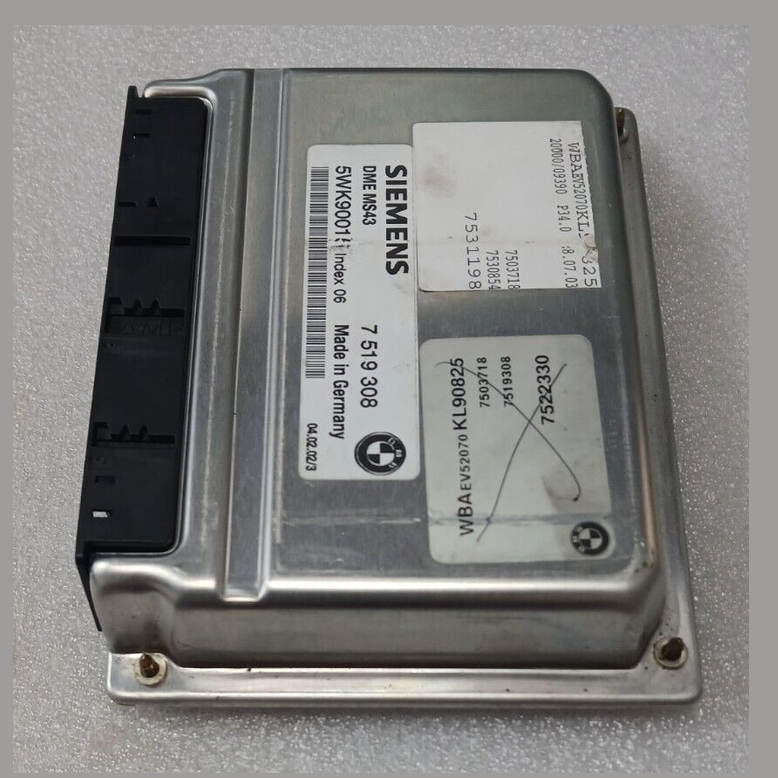 BMW  5 SERIES E39 Z3 E36 M54 ENGINE CONTROL ECU MODULE DME MS43 7519308
