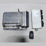 Bild in die Galerieansicht laden, 2009-2015 BMW 750i Engine Control Module 7609670 N63 V8 4.4 ECU SET F02