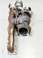 قم بتحميل الصورة إلى عارض الصور، BMW 5&amp;6 Series N55 Engine Exhaust Turbocharger with Exhaust Manifold 7583908