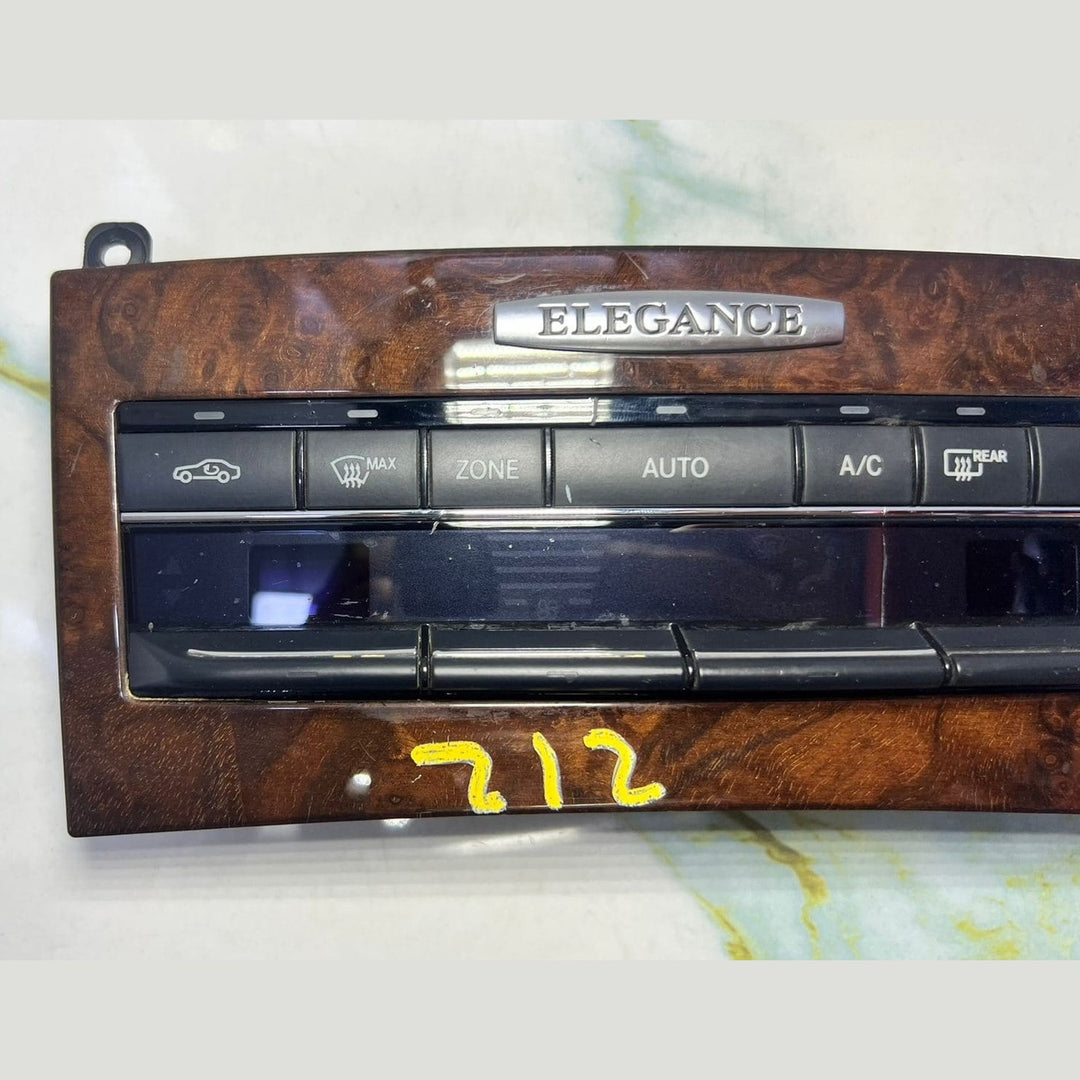 Mercedes Climate Control Panel A2129008711 E-Class W212 and E Coupe W207 