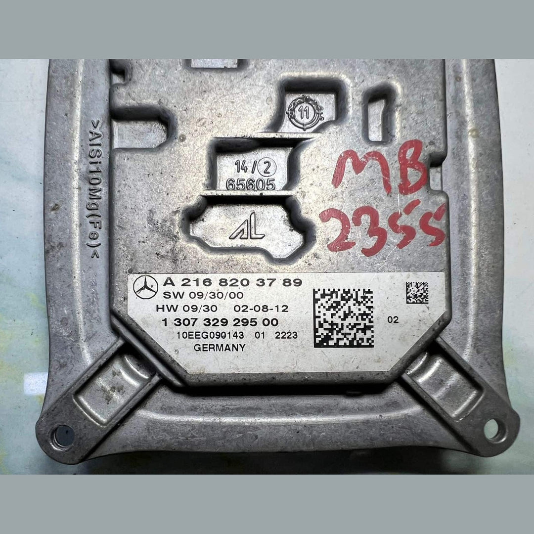 2007-2013 Mercedes S550 Headlight Control Ballast Module A2168203789 W221 W216