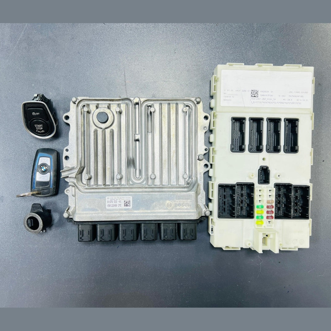 BMW 430i B48 F33 2016 ENGING CONTROL UNIT ECU SET DME 8676533