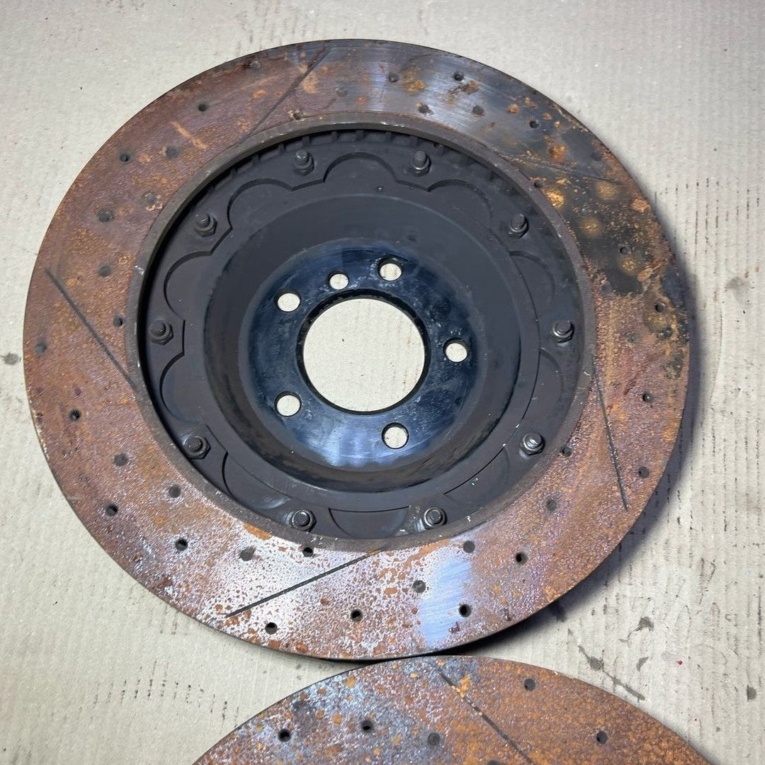 10-14 Mercedes-Benz W212 E-Class AMG E63 Front \ Rear Calipers Brake Discs Set