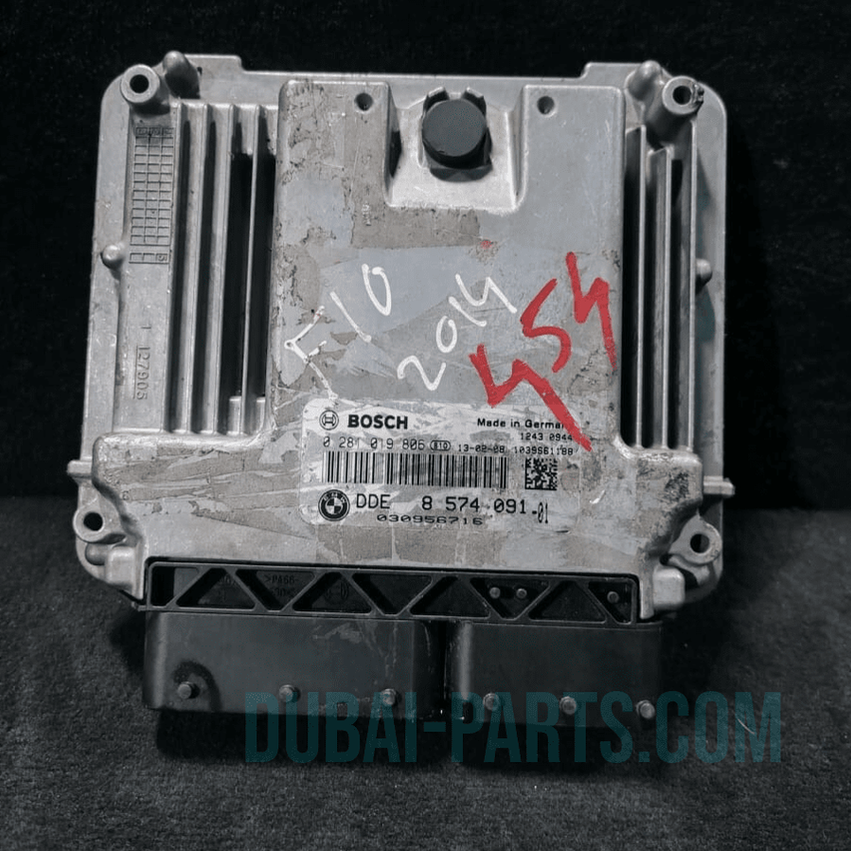 BMW 5 SERIES F10 F11  N47  ENGINE CONTROL MODULE  UNIT ECU ONLY  2014 - 8574091