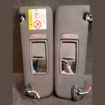 Load image into Gallery viewer, BMW G11 7 SERIES SUN VISOR SET WITH VANITY MIRROR OEM VIN  B314963
