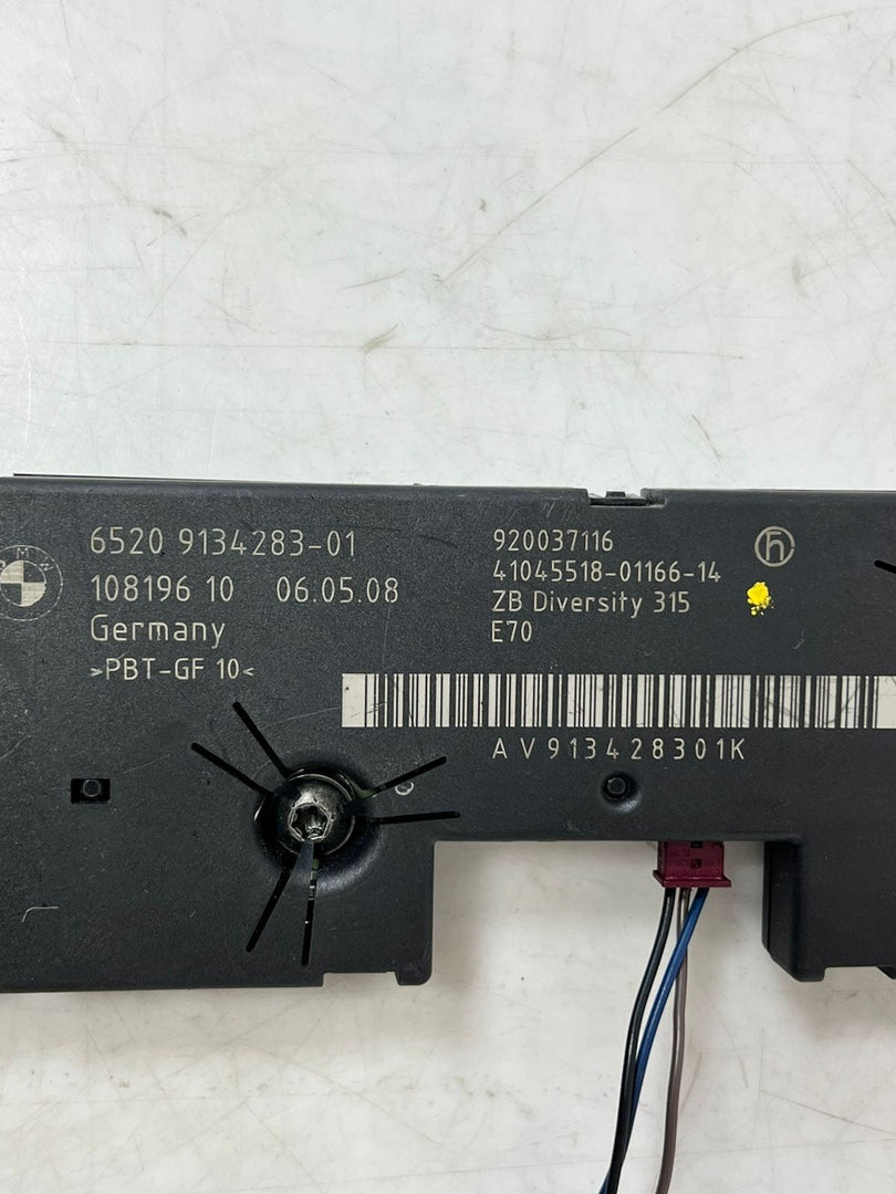2007-13 BMW X5 E70 315 MHz ZB 315 Antenna Amplifier Diversity Module 9134283 OEM