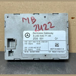 قم بتحميل الصورة إلى عارض الصور، 2001-2007 Mercedes-Benz W230 SL Central Gateway Control Module A230 5407145 OEM