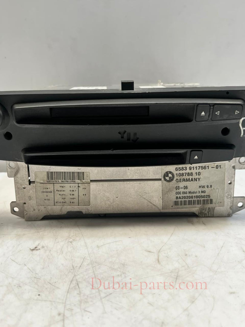 2006-2007 BMW 525i 5 Series E60 NAVIGATION CCC Radio PLAYER 9117561 OEM