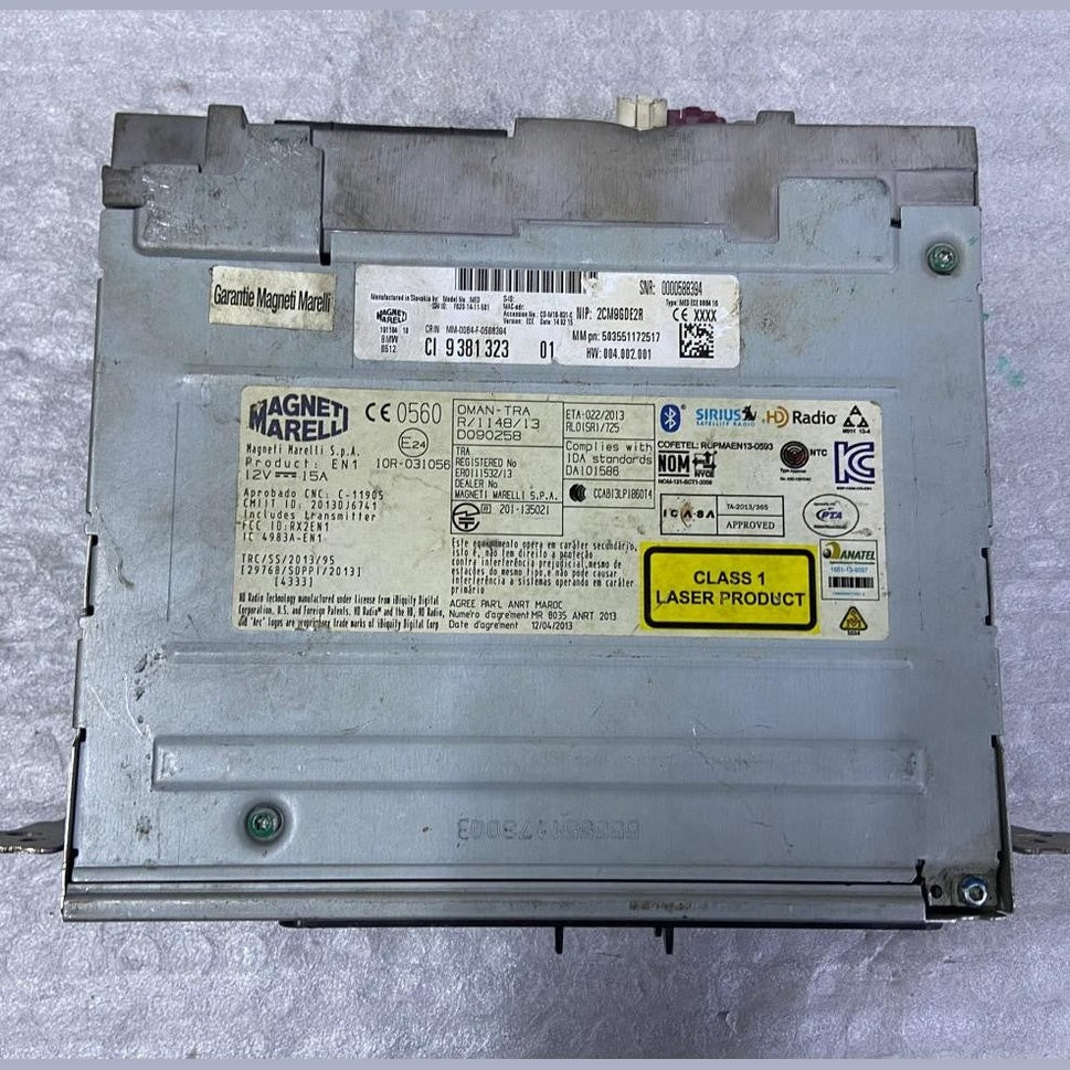 OEM BMW E87 BASIC HEADUNIT MEDIA Radio Navi DVD CD 9381323