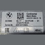 Load image into Gallery viewer, BMW X3 G01 RESTRAINT DIAGNOSTIC COMPUTER MODULE SRS UNIT OEM 5A1FC39