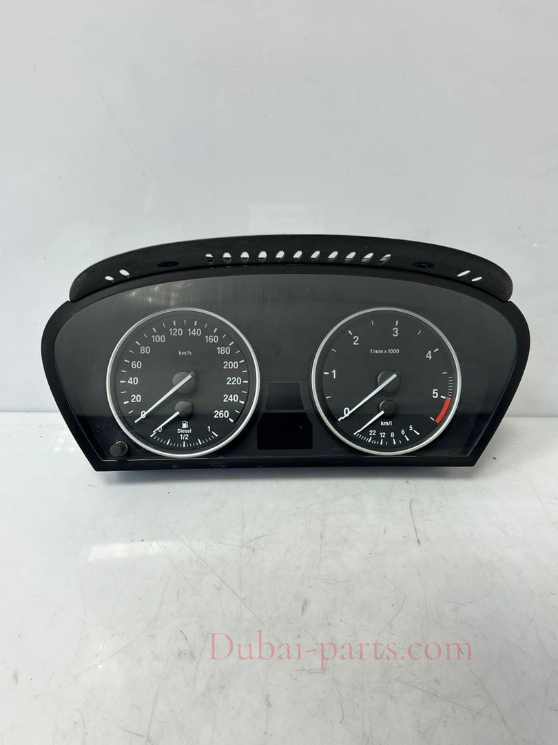 2010-2013 BMW X5 N57 E70 LCI SPEEDOMETER Instrument Cluster 9258122 OEM
