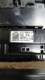 Load image into Gallery viewer, 17-25 BMW G20,G21 REAR CENTER CONSOLE HVAC CONTROL SWITCH AIR VENT TRIM OEM