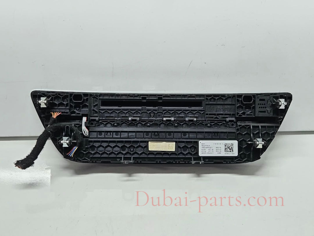 6822775-16-19 BMW 740i G11 G12 A/C and Heater Control Panel OEM