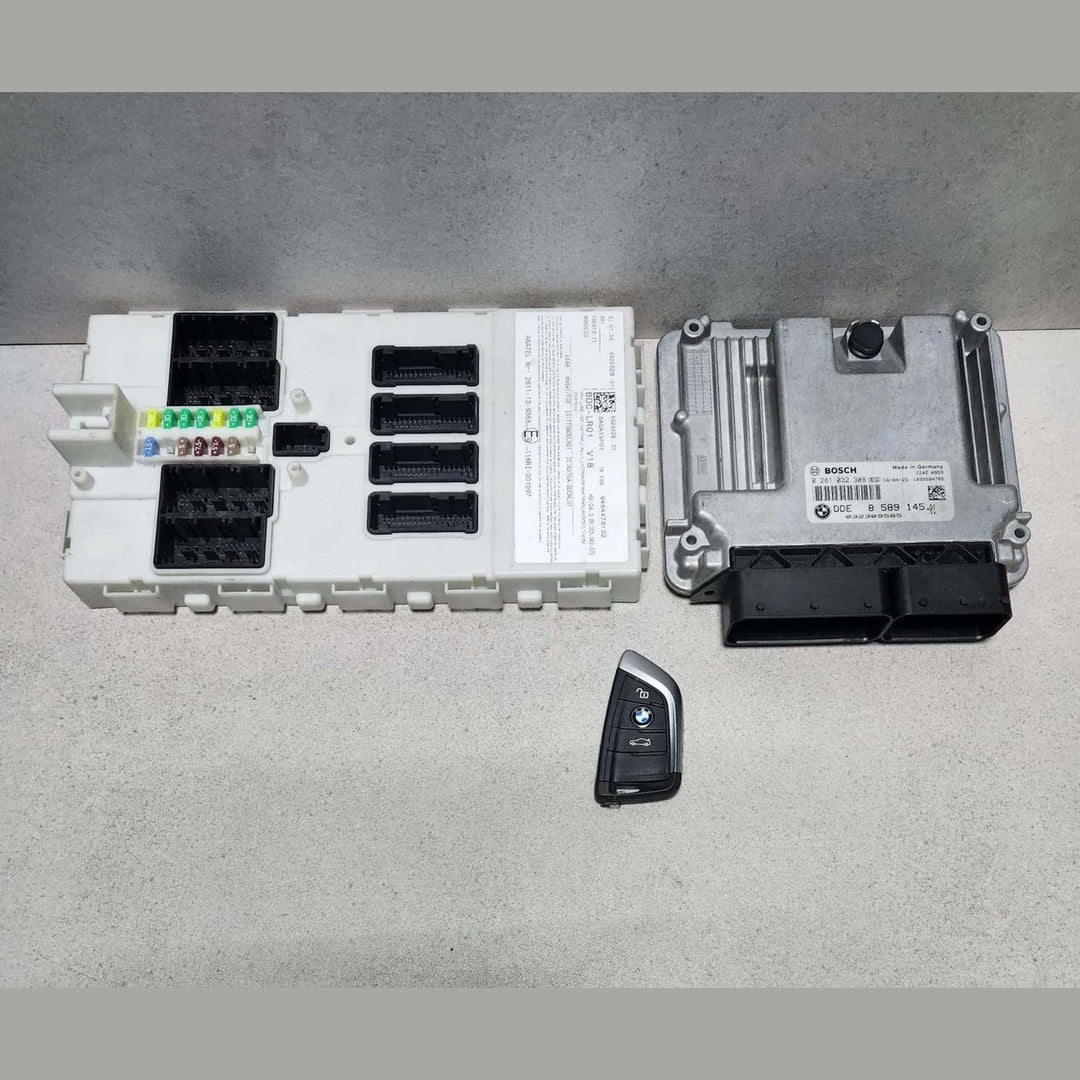 BMW Engine Control Unit DDE 85891451 Series F20 116D and 3 Series ECU SET DIESEL