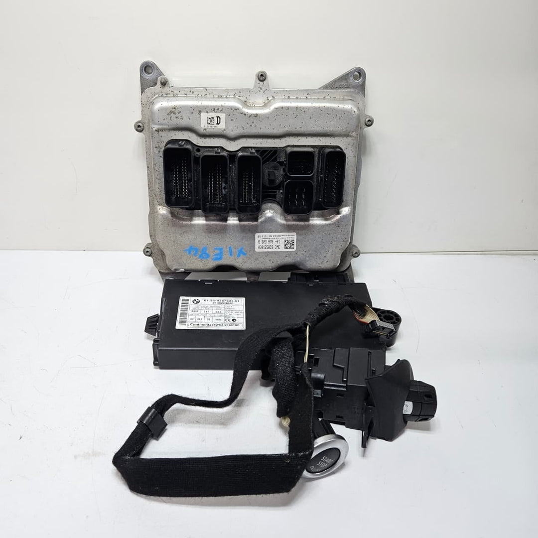 2012-2014 BMW X1 Z4 Engine Control Unit ECU DME Key Set 8603576