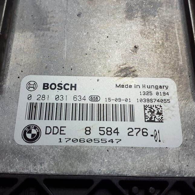 BMW 320d N47 F31 ENGINE CONTROL UNIT  ECU SET DDE 8584276