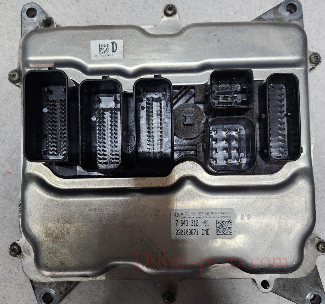 2011-16 BMW 328i Engine Control Module 7643312 3 Series F30 5 Series F10 F11 N20