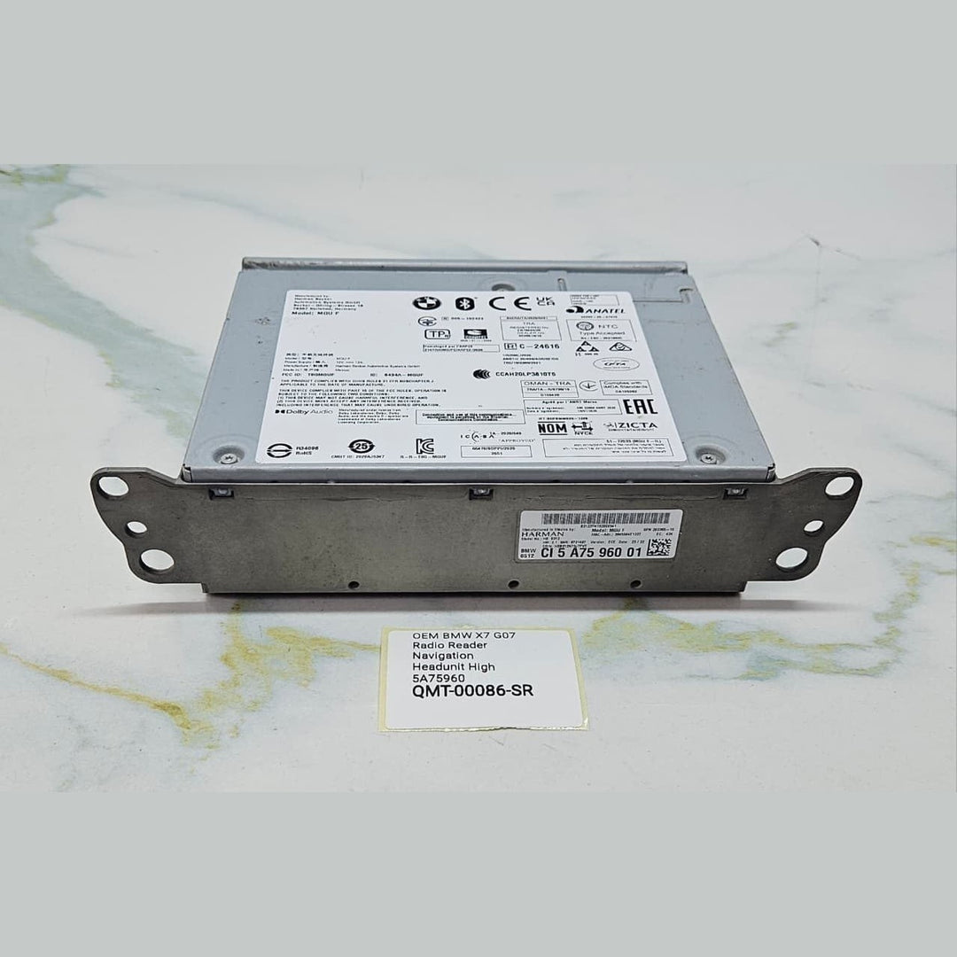 OEM BMW X7 G07 Radio Reader Navigation Headunit High 5A75960