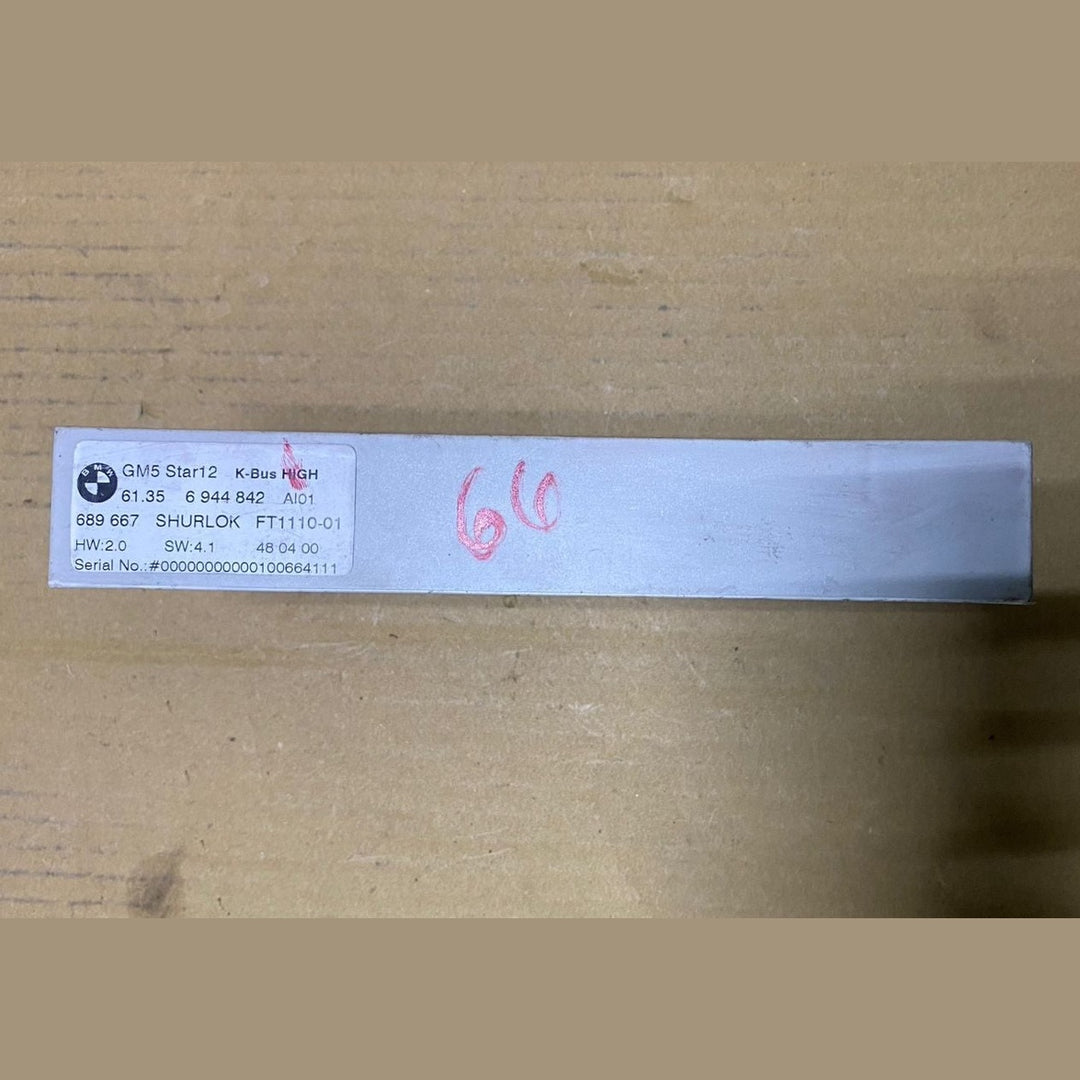 BMW Body Control Module 6944842 E46 M3 and 330i models. GM5 hardware version 2.0