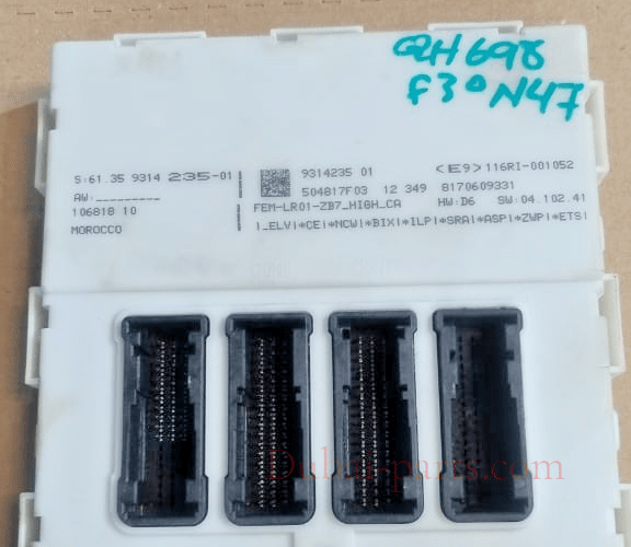 OEM BMW 320d N47N F30 2012 -2017  ENGINE CONTROL UNIT DDE ECU KIT +KEY - 8573259