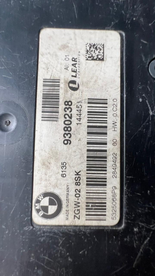 BMW Central Gateway Control Module 9380238 740, 750, 760