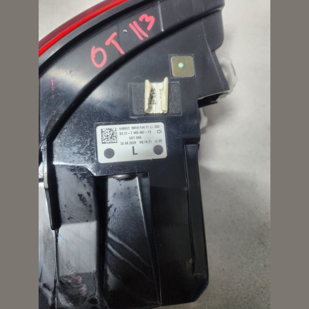 BMW Rear Left Outer Tail Light 7465467 228i Gran Coupe F44 228i 228iX and M235iX