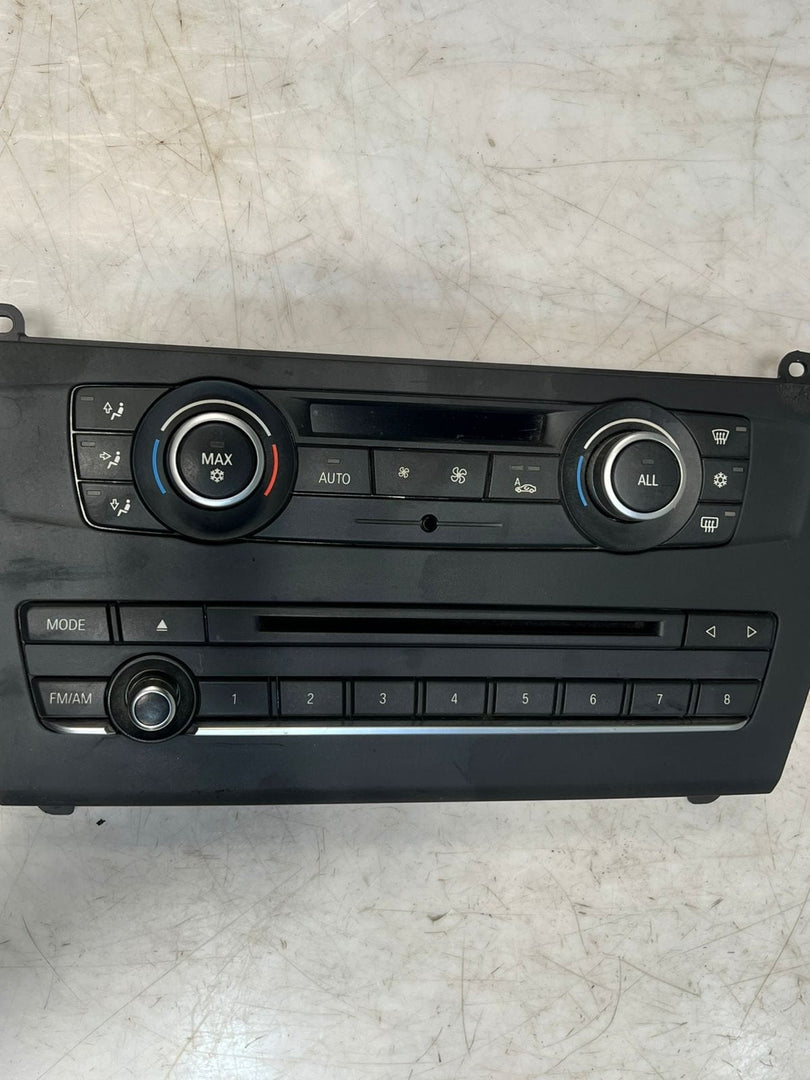 2010-2014 BMW X3 F25 X4 F26 Climate Control AUDIO Panel A/C 9284596 OEM