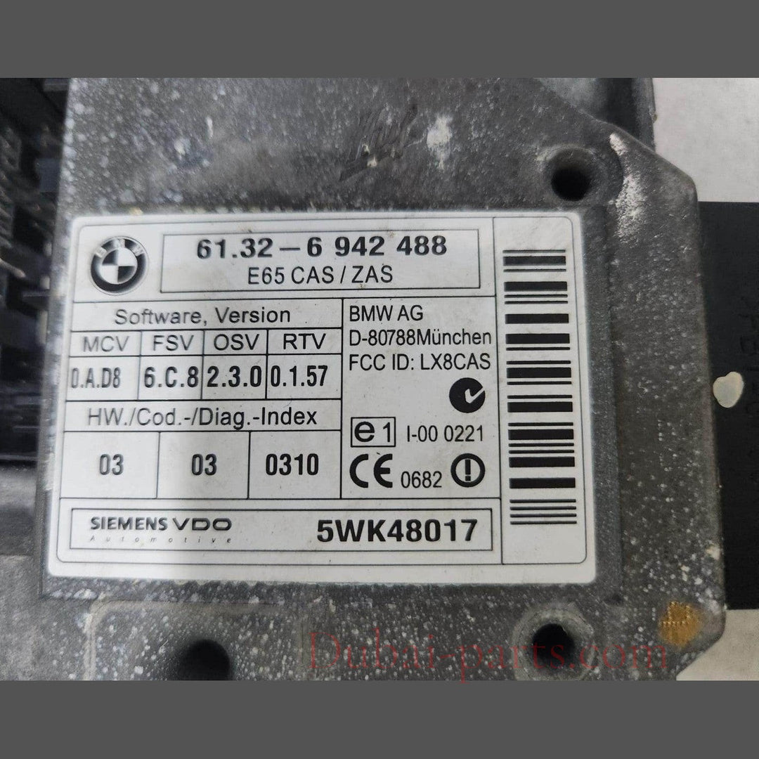 2004 BMW 735i E65 RIGHT HAND DRIVE Engine Control Unit 7540510 ECU SET 