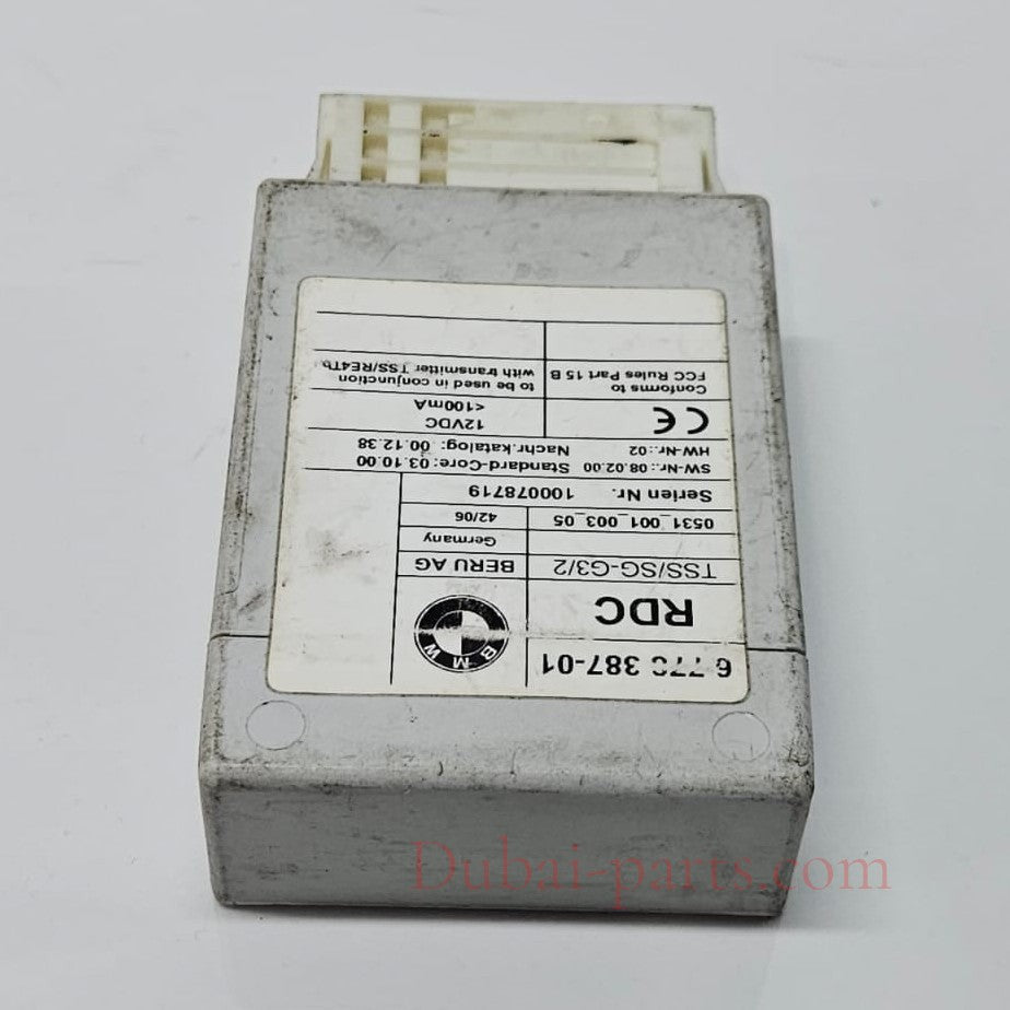 6778387-2007-2010 BMW 328i X5 E70 E63 E64 Tire Pressure Control Module OEM