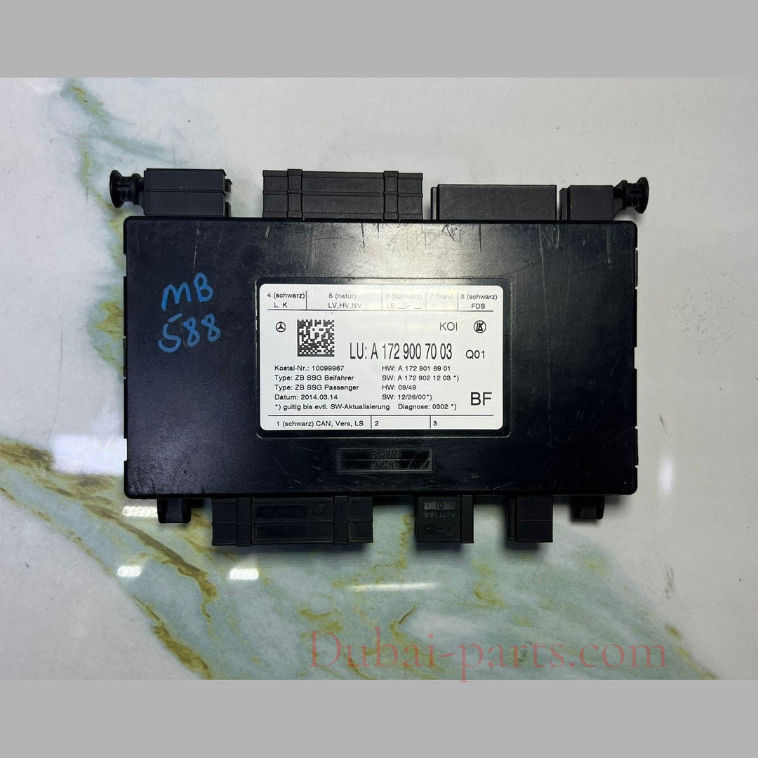Mercedes W172 SLK W212 Front Passenger Side Seat Control Module A172 9007003 OEM